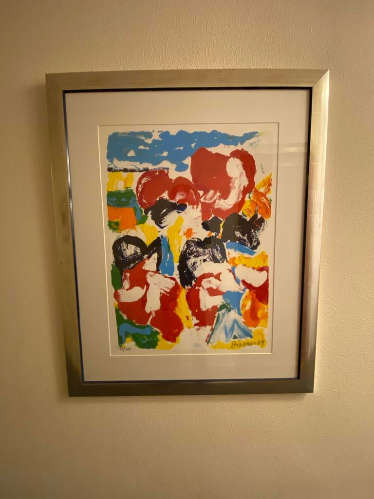 Originele Jan Cremer zeefdruk - Gesigneerd en Genummerd, Ophalen