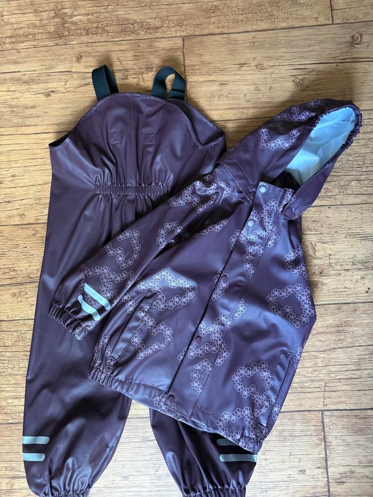 Name It buiten speelpak/regenpak maat 86, Kinderen en Baby's, Babykleding | Maat 86, Ophalen of Verzenden, Zo goed als nieuw, Meisje