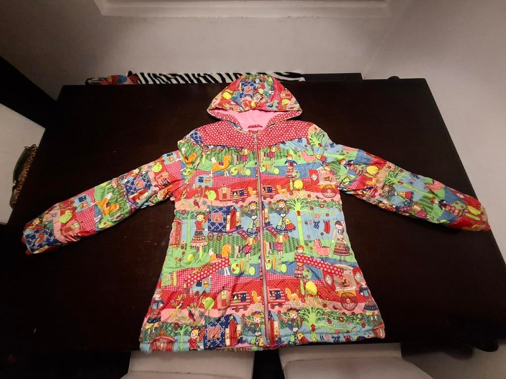 Oilily jas Tussenjas Lente 164 gypsy paard vrolijk, Ophalen of Verzenden, Zo goed als nieuw, Oilily, Meisje