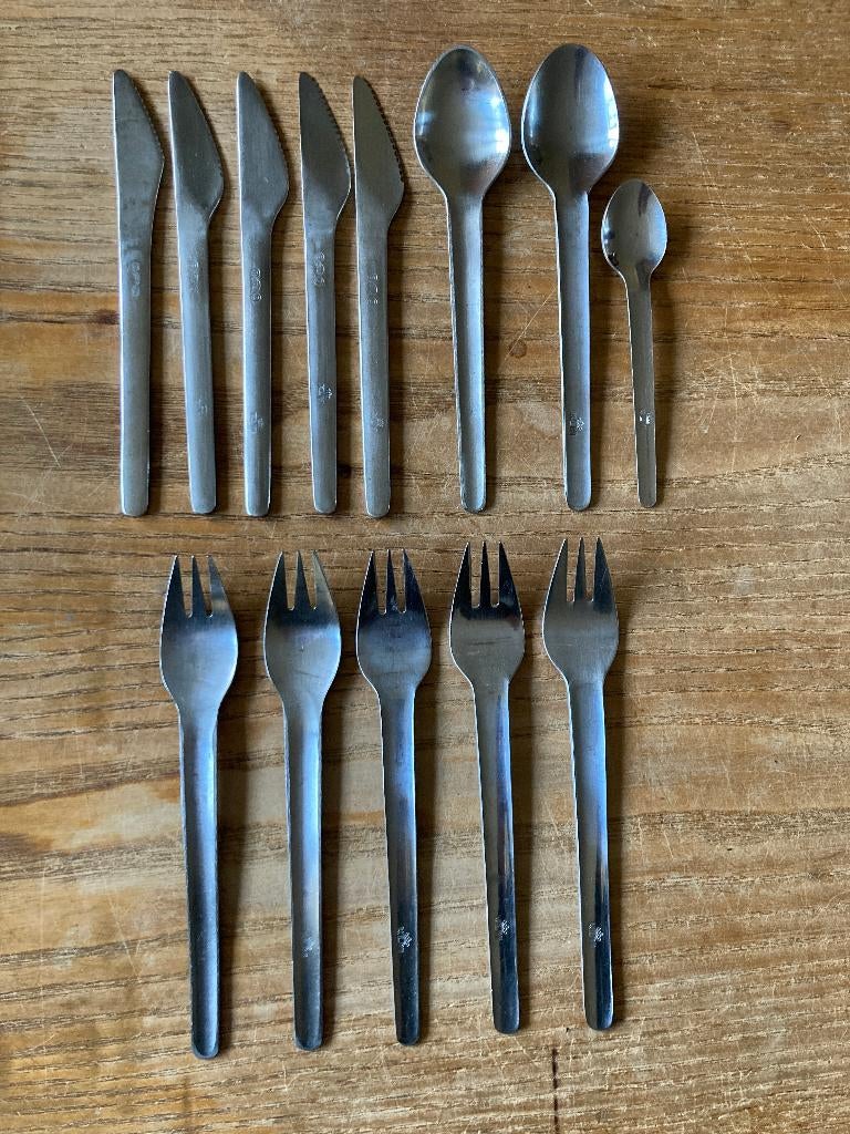 KLM bestek sola GZ mes vork lepel lepeltje, Ophalen of Verzenden, Gebruikt, Overige typen