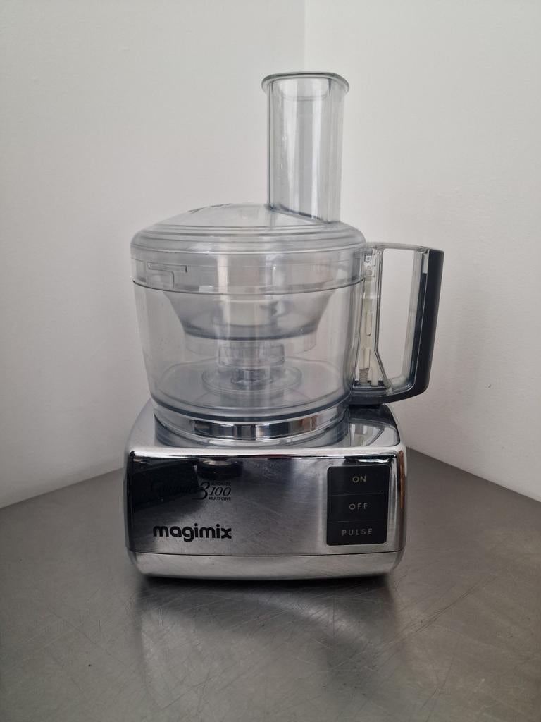 Magimix Compact 3100 foodprocessor met alle toebehoren, Witgoed en Apparatuur, Keukenmixers, Gebruikt, Ophalen of Verzenden, 2 tot 3 liter