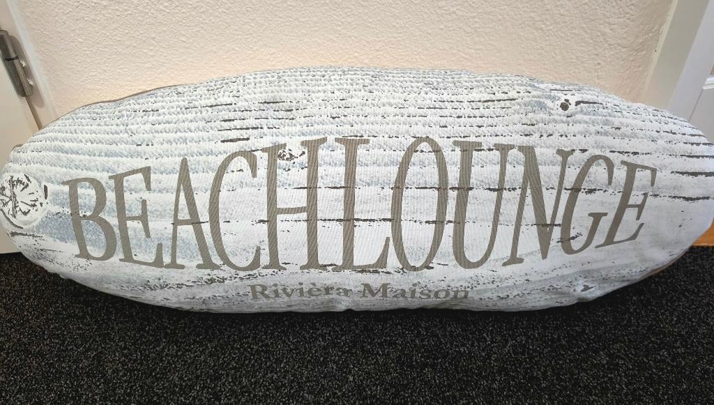 Riviera Maison lounge kussen, Ophalen, Zo goed als nieuw, Overige kleuren, Overige vormen