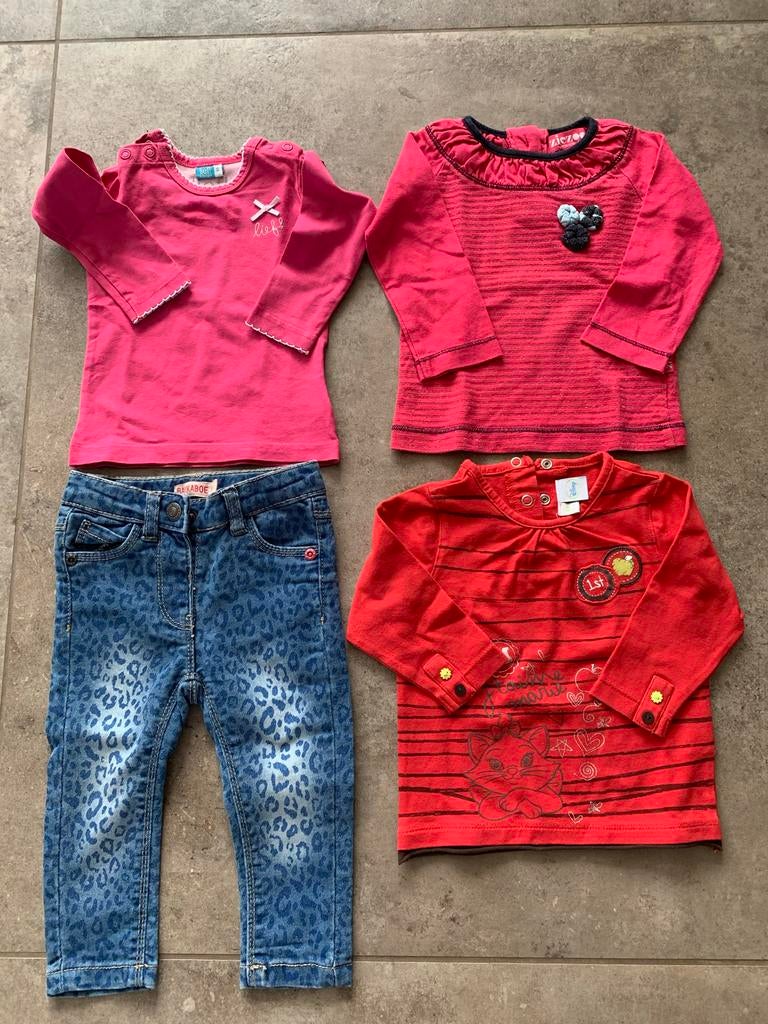 Meisjes kleding setje maat 68 - Bakkaboe, Lief!, Disney, Ophalen of Verzenden, Zo goed als nieuw, Meisje, Setje