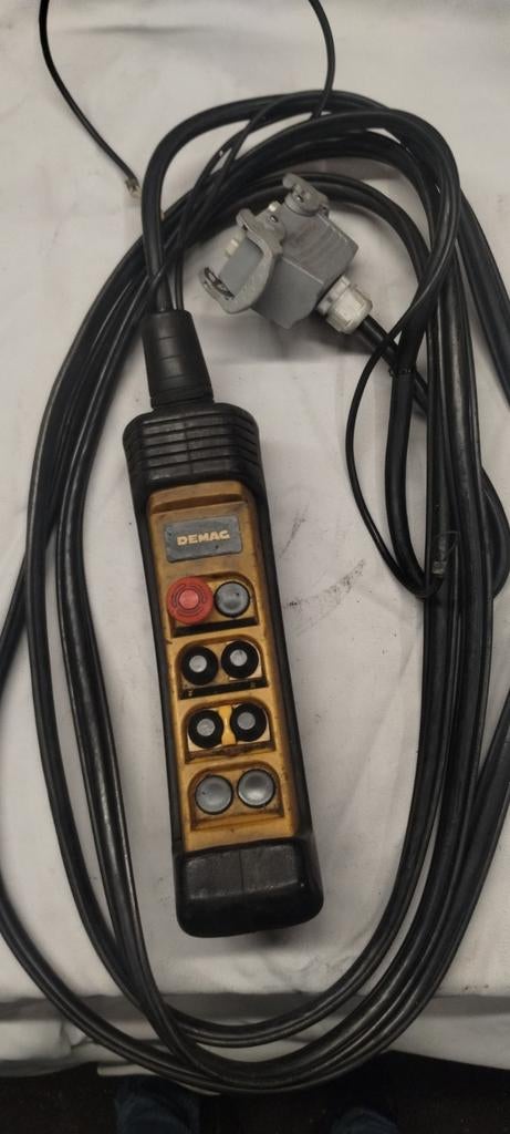 Demag kraanbediening met kabel, Ophalen of Verzenden, Gebruikt, Elektrisch