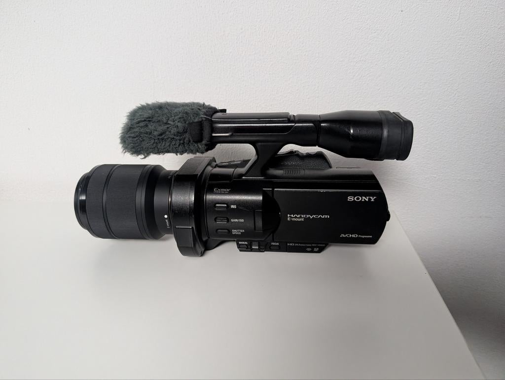 Sony NEX-VG900e Full frame handycam camcorder met 28-70 lens, Ophalen, Minder dan 8x, Zo goed als nieuw, Full HD