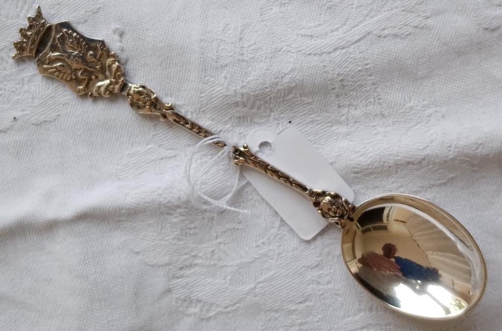 Zilveren Theelepel Arnhem 835 zilver, Antiek en Kunst, Antiek | Goud en Zilver, Ophalen of Verzenden, Zilver