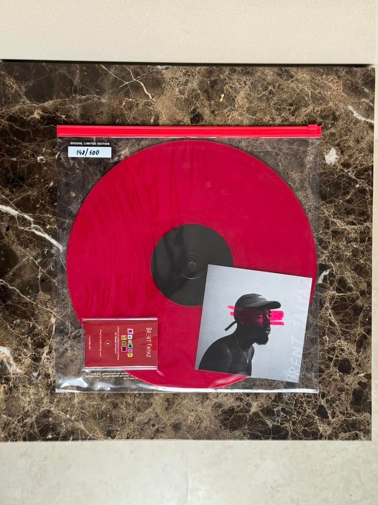 Brent Faiyaz - Sonder Son Red Vinyl LP Limited, Ophalen, 2000 tot heden, Zo goed als nieuw, 12 inch