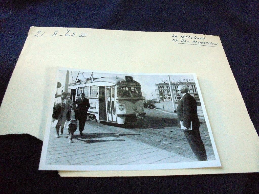 Den Haag Scheveningen. 1962.  HTM lijn 14. Dhr. F. Lehner., Verzenden, Gebruikt, Tram, Overige typen