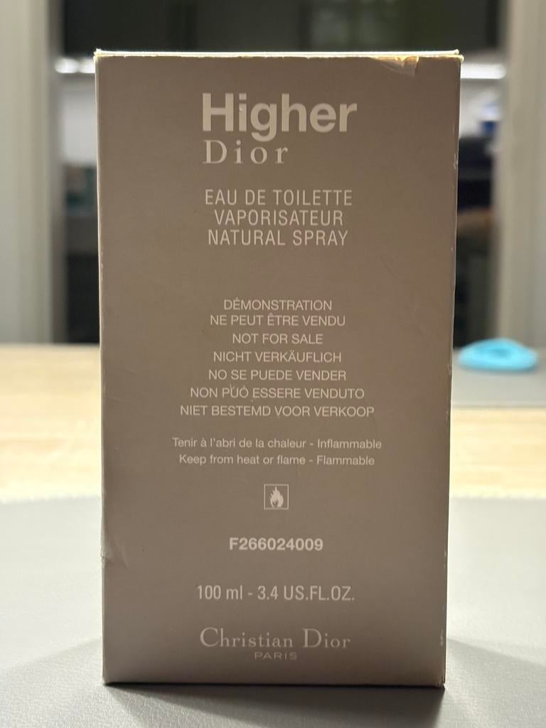 Dior Higher edt 100ml, Ophalen of Verzenden, Nieuw, Gehele gezicht
