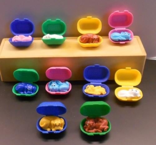 Kindersurprise Ferrero : 10 Verschillende Mandjes met dier, Ophalen of Verzenden, Zo goed als nieuw, Overige typen