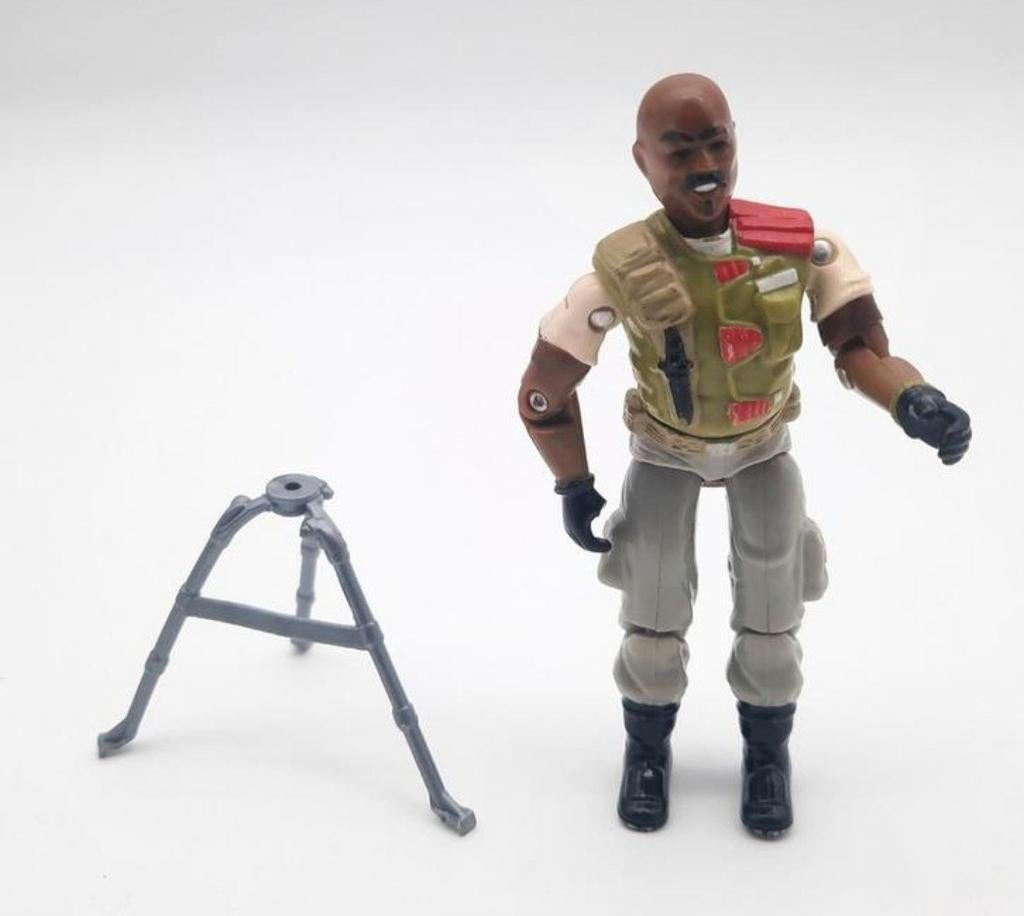 GI Joe Roadblock figuur uit 1986, Ophalen of Verzenden, Gebruikt