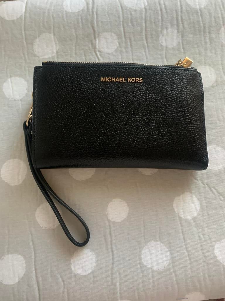 Portemonnee Michael Kors, Sieraden, Tassen en Uiterlijk, Portemonnees, Ophalen of Verzenden, Zo goed als nieuw, Zwart