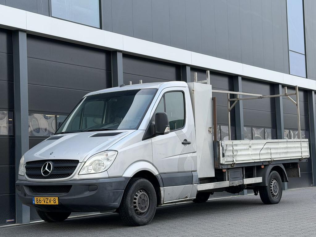 Mercedes-Benz Sprinter 2.2 CDI 3-PERS Airco Navi PICK-UP, Auto's, Bestelauto's, 1800 kg, 150 pk, Bedrijf, Zilver of Grijs