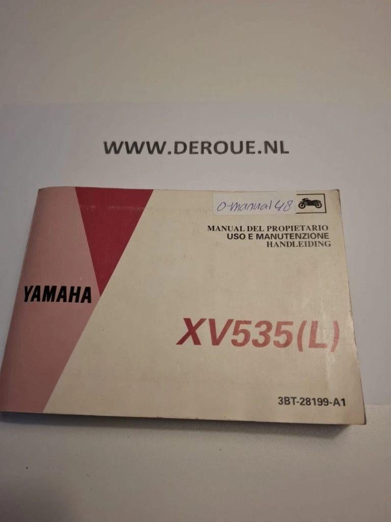 48 0WNERS MANUAL YAMAHA XV535 1992 USED, Ophalen of Verzenden, Yamaha
