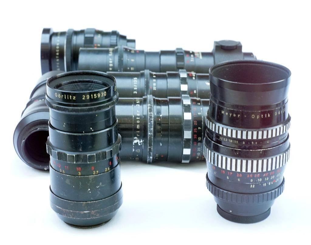 Meyer Optik Gorlitz (Telemegor, Primotar e.a.) Exa of M42, Ophalen of Verzenden, 1960 tot 1980