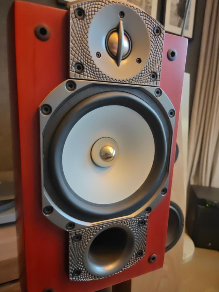 Paradigm studio 20 v5, Gebruikt, 60 tot 120 watt, Front, Rear of Stereo speakers, Ophalen