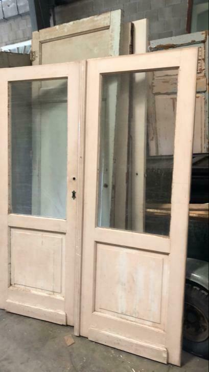 Antieke massieve ensuitedeuren, Doe-het-zelf en Verbouw, Deuren en Horren, Ophalen, Jurgen.hoogenboezem@gmail.com, Nieuwstraat 1c, 6271 AX Gulpen