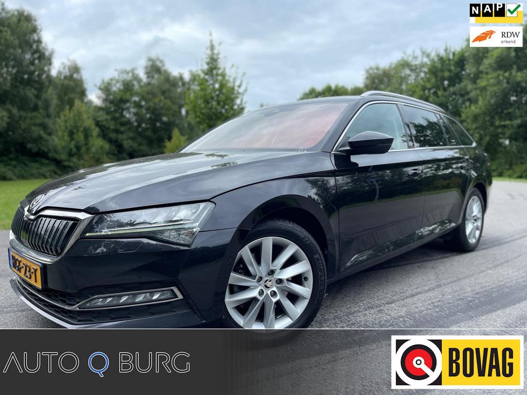 Skoda Superb Combi 1.4 PHEV Sportline Business | Plug in Hyb, 1730 kg, Stof, Gebruikt, 4 cilinders