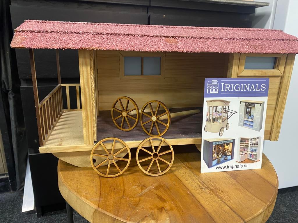Iriginals woonwagen / Gipsy Wagon, Ophalen, Poppenhuis