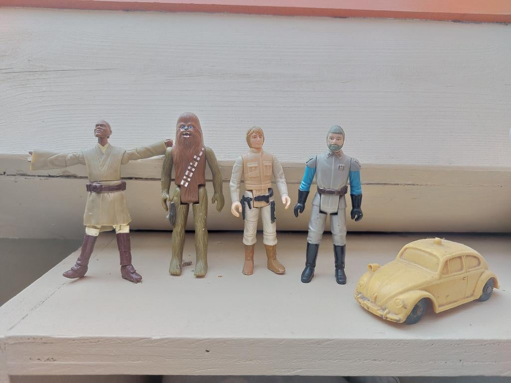 Star Wars Poppetjes Jaren '70 - Collectorsitems, Ophalen of Verzenden, Gebruikt, Actiefiguurtje