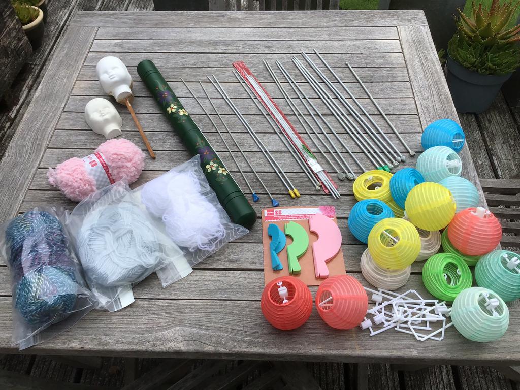 Breinaalden - koker - garen - pompoenmakers etc., Ophalen of Verzenden, Zo goed als nieuw, Breien, Naald