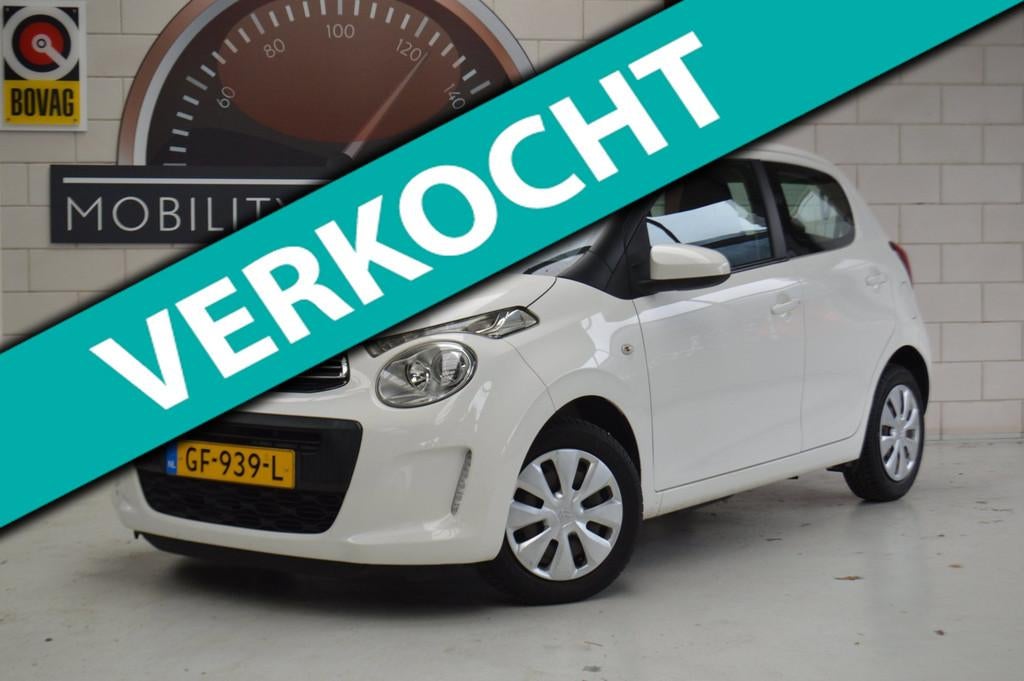 Citroen C1 1.0 e-VTi Feel, ALL-season, APK, Airco, GARANTIE, Auto's, Citroën, Bedrijf, Te koop, C1, ABS, Airbags, Airconditioning
