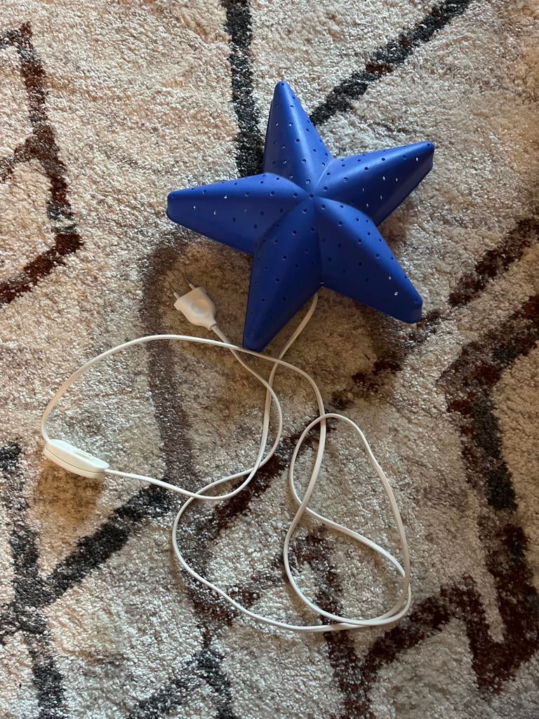 Star lamp from IKEA, Huis en Inrichting, Lampen | Hanglampen, Ophalen, Gebruikt, Kunststof, Minder dan 50 cm