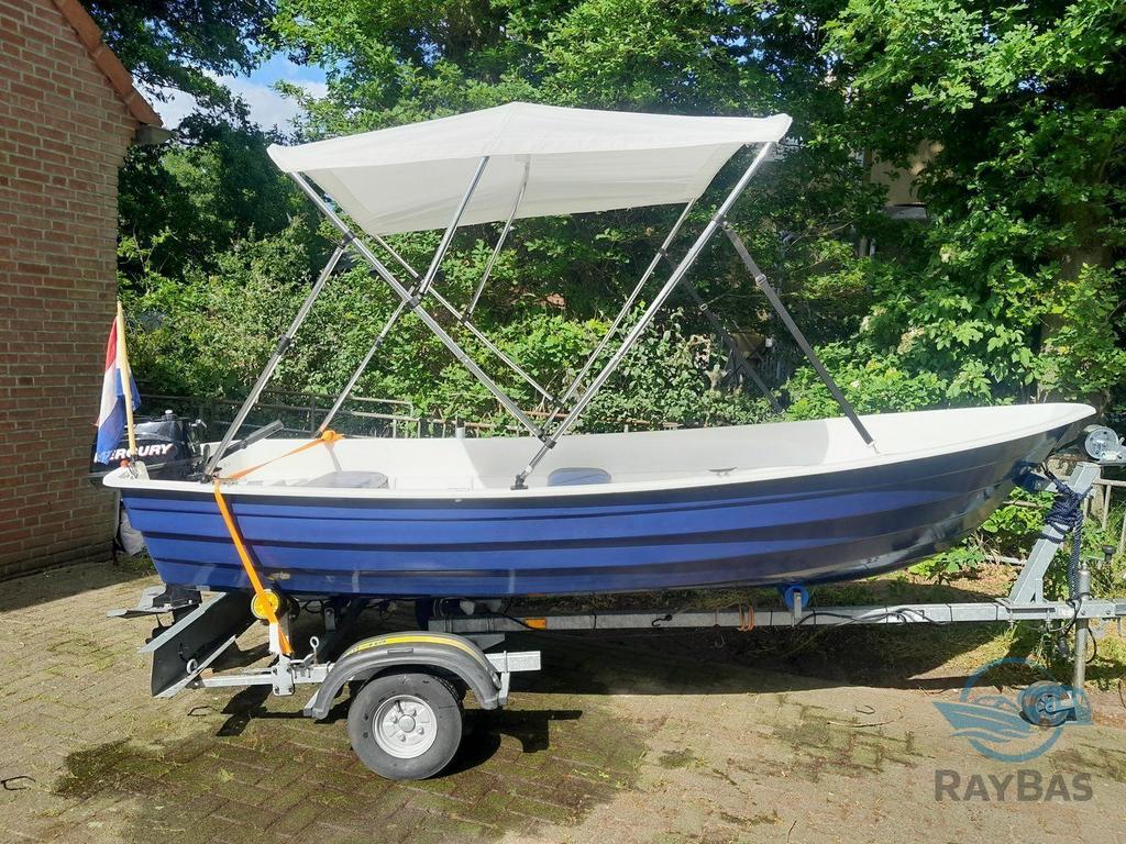 Vissersboot / visboot / Leuke sloep met biminitop / Mercury, Gebruikt, Tot 10 pk, -, -