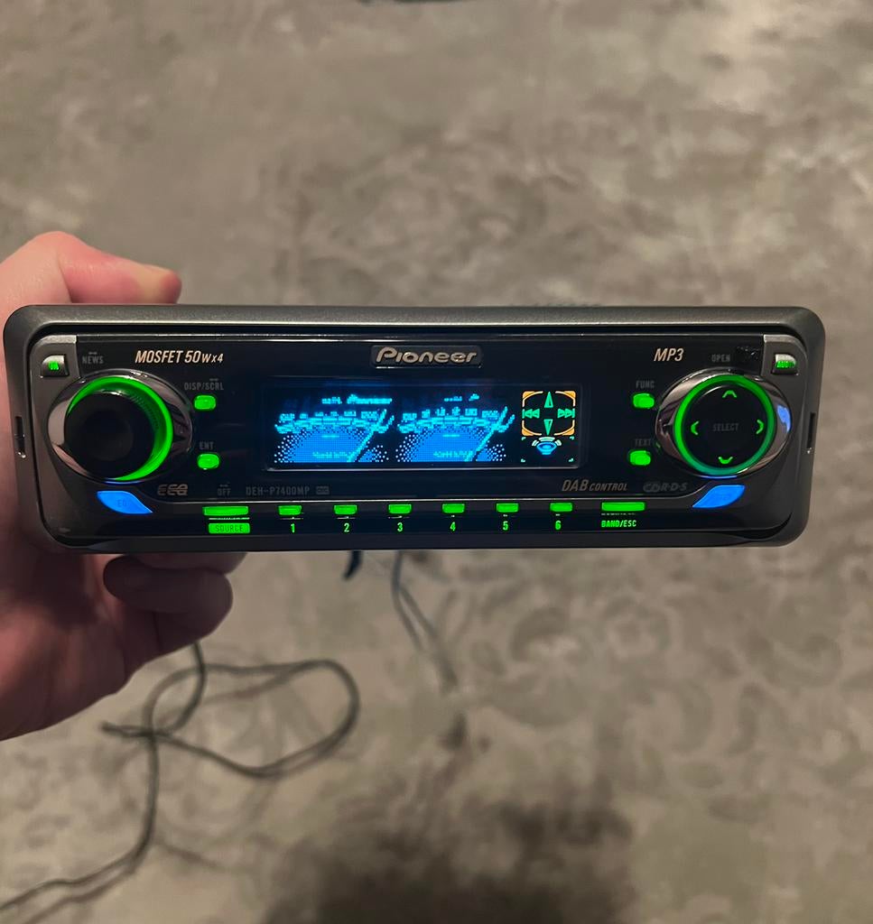 Pioneer DEH-P7400MP Nieuwstaat, Ophalen of Verzenden, Zo goed als nieuw