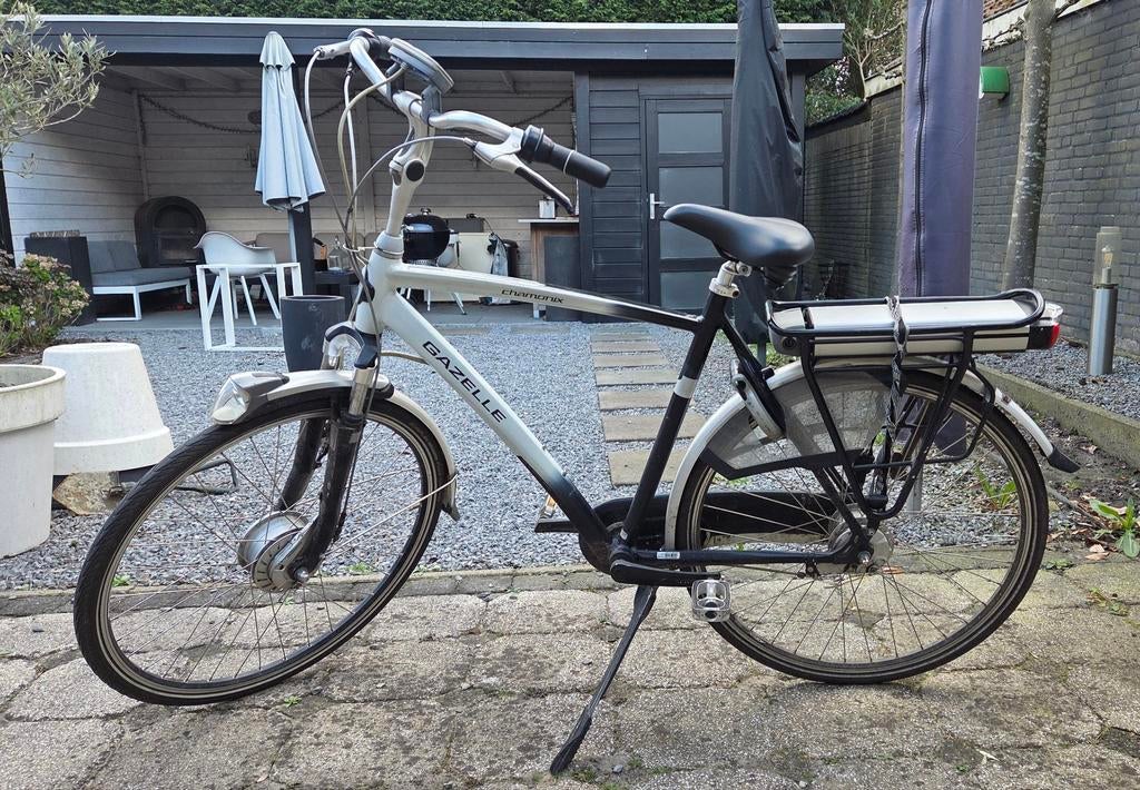 Gazelle E-Chamonix elektrische herenfiets, 55 tot 59 cm, Ophalen, Gebruikt, Gazelle