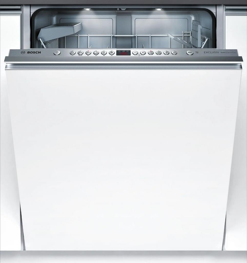 Bosch Exclusiv inbouw vaatwasser met projectie op de vloer, Ophalen, Minder dan 10 liter, Energieklasse A of zuiniger, Zo goed als nieuw