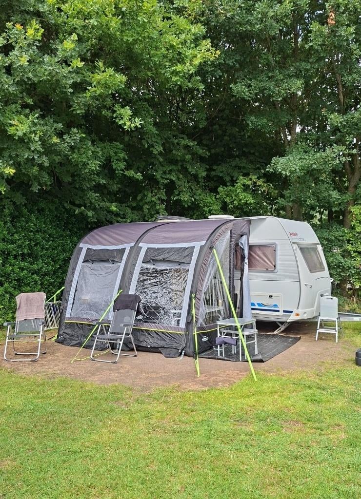 Dethleffs Camper 460 DB Caravan, Caravans en Kamperen, Caravans, Particulier, tot en met 4, 750 - 1000 kg, Rondzit, Dethleffs