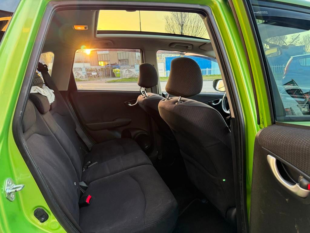 Honda Jazz 1.4 Hybrid Elegance AUT|Clima|Cruise|PANO|DealerO, Euro 5, Stof, Gebruikt, 4 cilinders