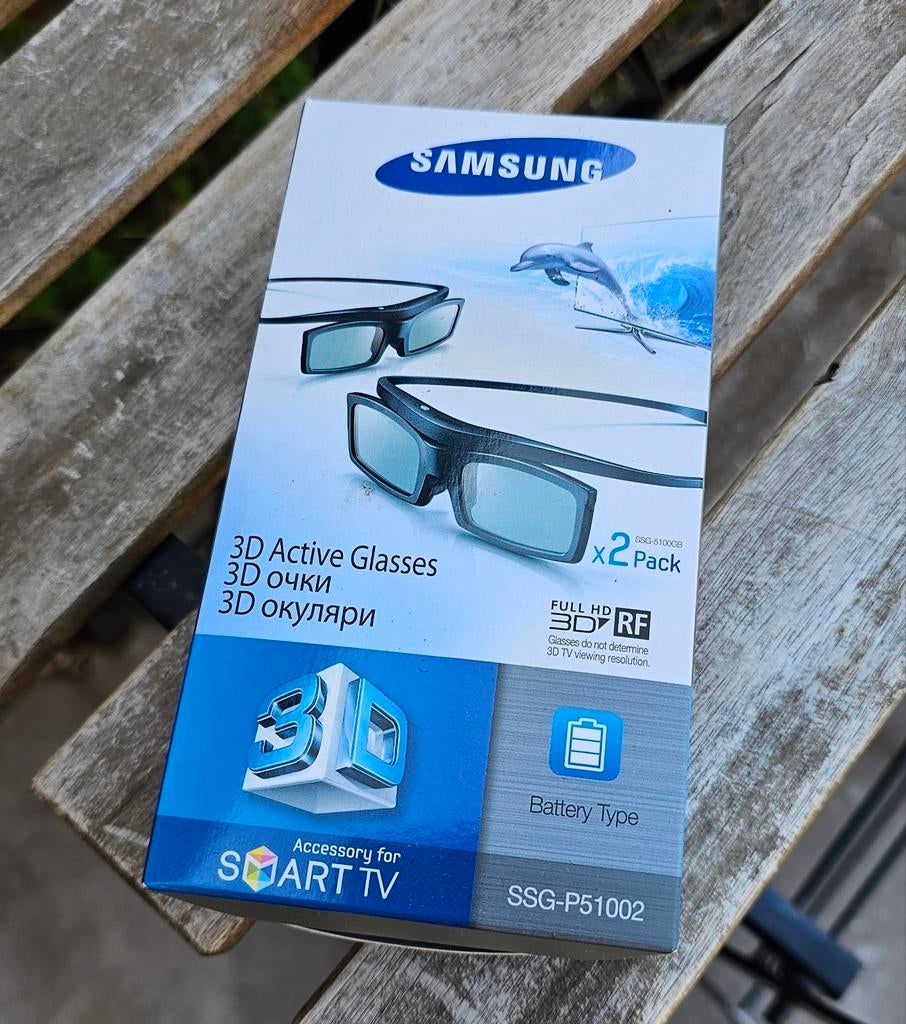 Samsung SSG-P51002 Actieve 3D brillen 2-pak, nieuw, Ophalen of Verzenden, Nieuw
