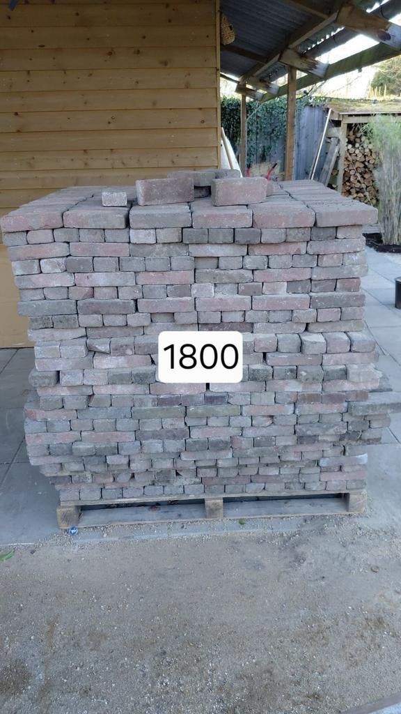 oude nieuw gebakken waaltjes, Ophalen of Verzenden, Gebruikt, 10 m² of meer, Klinkers