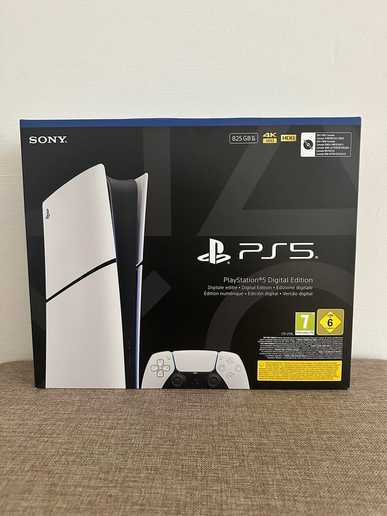 PlayStation 5 Digital Edition 825GB ongeopend niet gebruikt!, Ophalen of Verzenden, Nieuw, Playstation 5 Digital