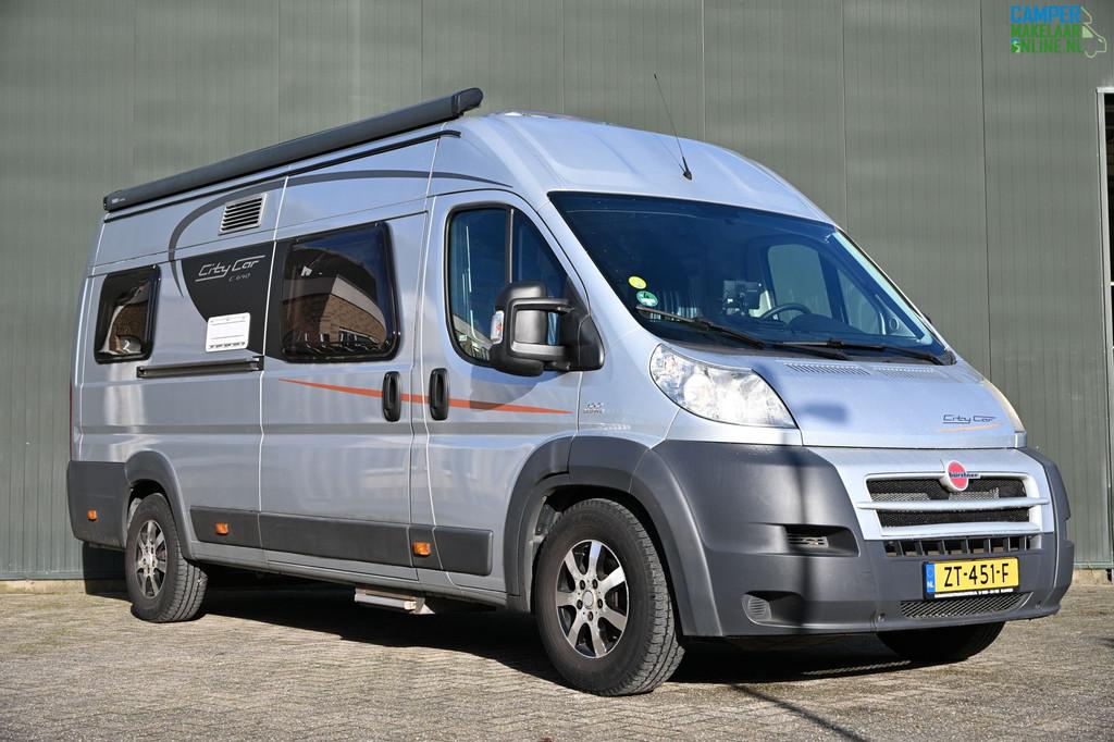 Bürstner City Car 640 Enkele bedden|31000 KM|Zonnepaneel, Verwarmde buitenspiegels, Buscamper of Camperbus, Ringverwarming, Bedrijf