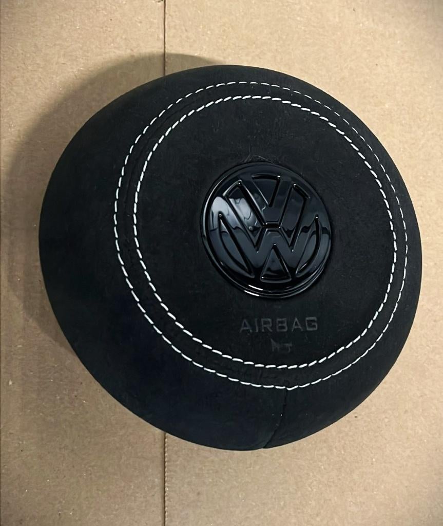 Alcantara Airbag Cover – VW Golf 7 / 7.5 Polo T-Roc Tiguan, Ophalen of Verzenden, Nieuw, Volkswagen
