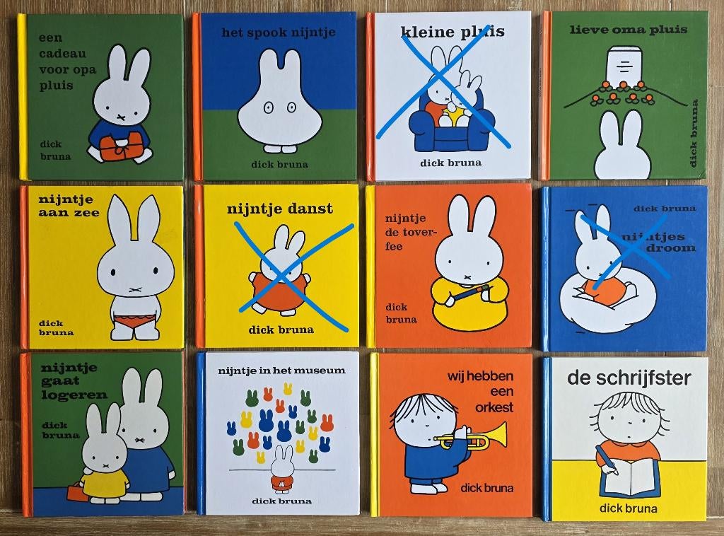 Dick Bruna - Nijntje en meer   , Ophalen of Verzenden, Gelezen, 2 tot 3 jaar