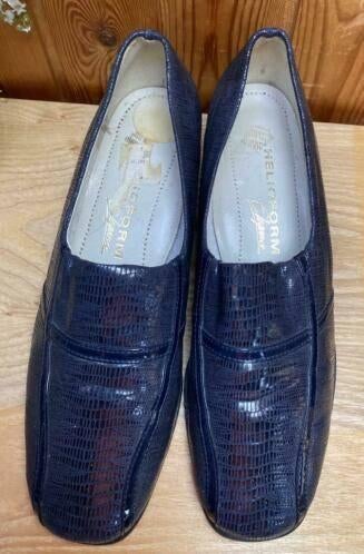 Helioform schoenen maat 7H [40.5], Schoenen met lage hakken, Blauw, Ophalen of Verzenden, Zo goed als nieuw