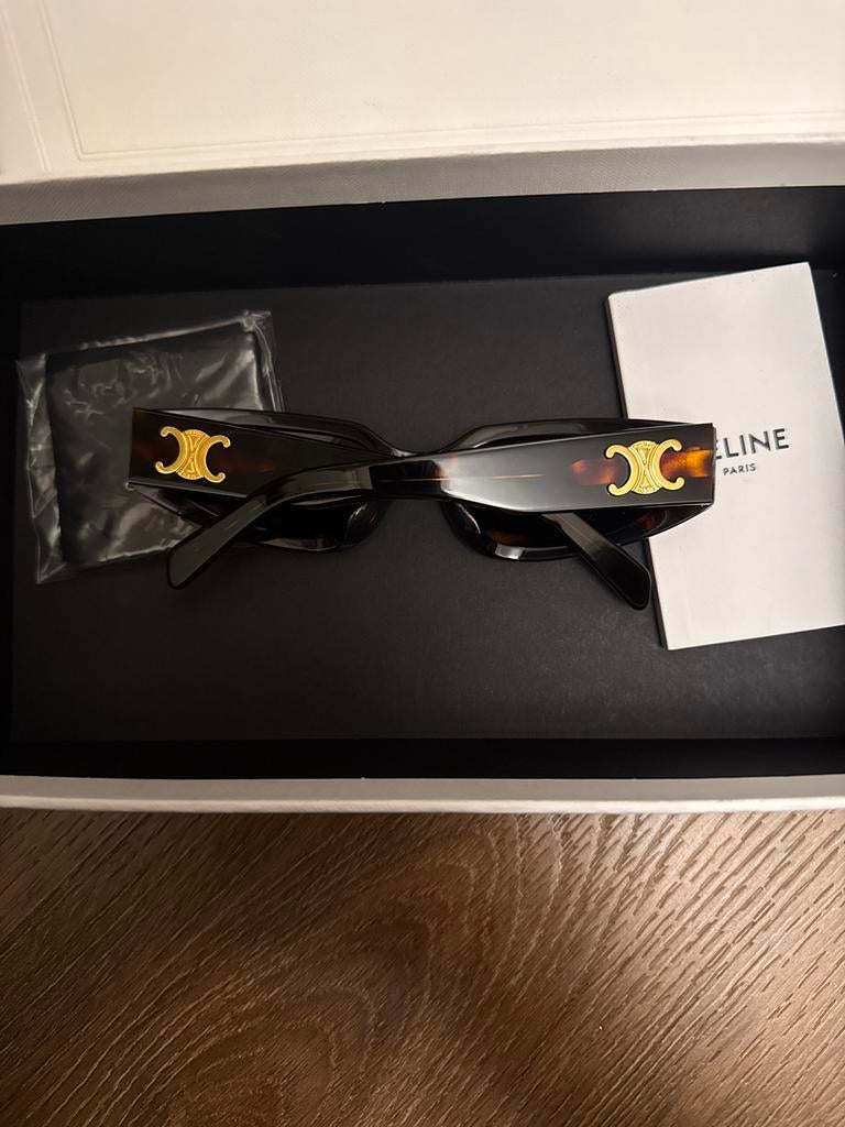 Celine zonnebril, Sieraden, Tassen en Uiterlijk, Zonnebrillen en Brillen | Dames, Overige merken, Zonnebril, Bruin, Nieuw