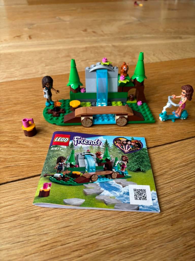 LEGO Friends Waterval Camping Avontuur set - 41677, Ophalen of Verzenden, Zo goed als nieuw