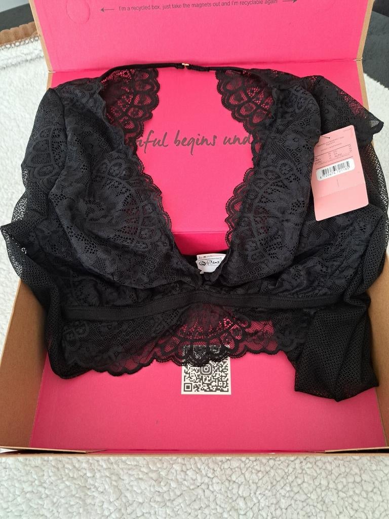 Hunkemoller M, Ophalen of Verzenden, Zwart, BH