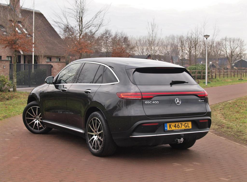 Mercedes-Benz EQC 400 4MATIC Business Solution AMG 80 kWh |, Zwart, 80 kWh, Vierwielaandrijving, 408 pk