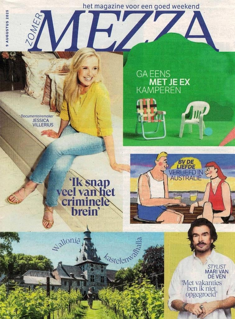 Jan Wolkers in MEZZA - 9 augustus 2025., Ophalen of Verzenden, Zo goed als nieuw, Muziek, Film of Tv