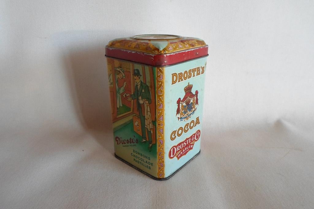 Blik Droste´s Cacao, Ophalen of Verzenden, Gebruikt, Overige, Droste