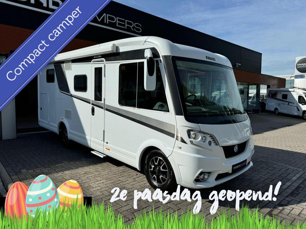 Knaus 650 MEG Platinum Automaat Enkele Bedden Zonnepaneel Lu, Caravans en Kamperen, Airbags, Bedrijf, Diesel, Elektrische ramen