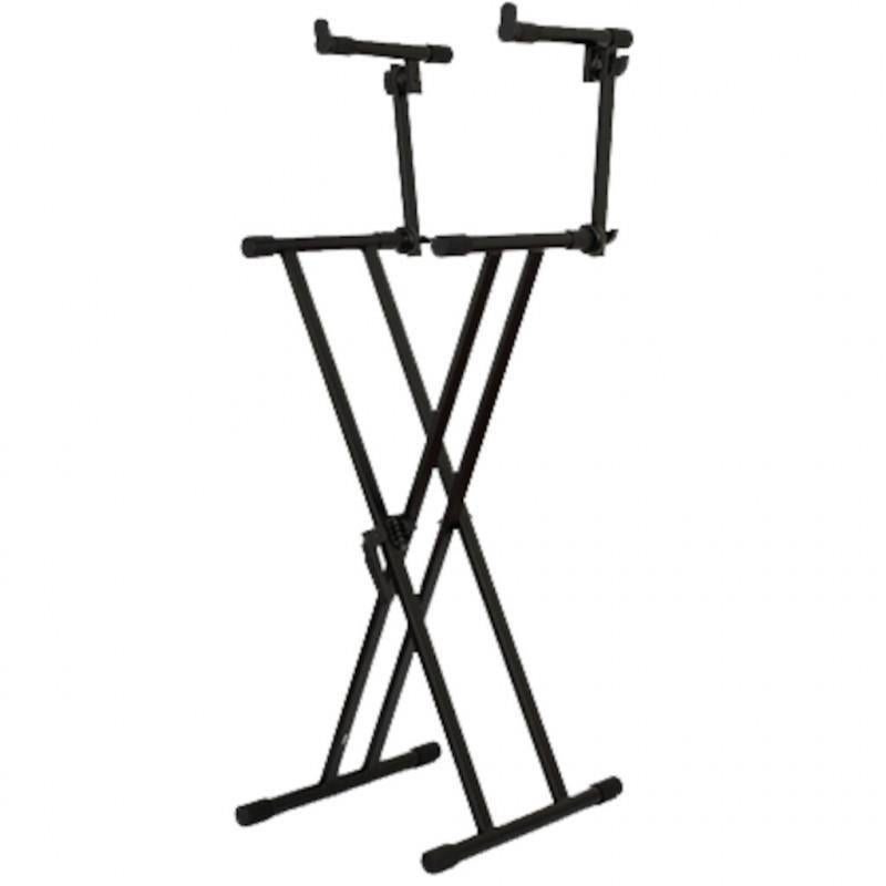 DUBBELE KEYBOARD STANDAARD, ., Nieuw, Ophalen of Verzenden, .