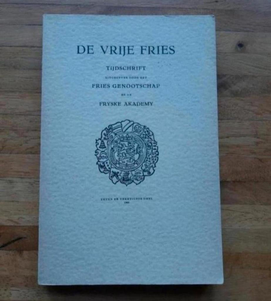 De vrije Fries deel 47 uit 1966
Fries gen. Geschiedenis info, Ophalen of Verzenden, Zo goed als nieuw