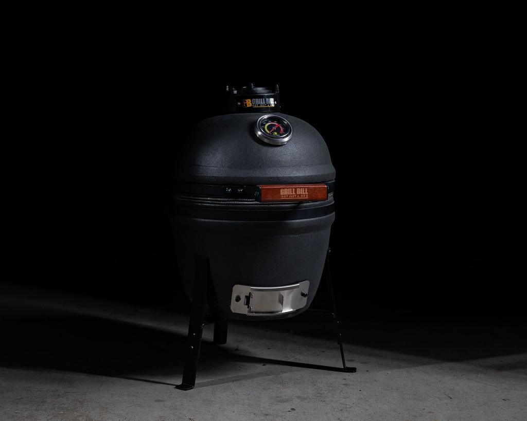 Medium 16 inch Kamado BBQ - Grill Bill Pro III - Actie, Ophalen of Verzenden, Nieuw, Grill Bill, Met accessoires